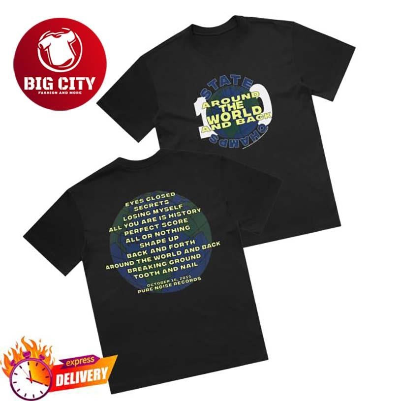State Champs Atwab Tracklist Two Sided Shirt