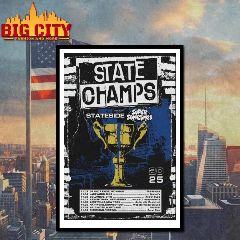 State Champs Fall Tour 2025 Poster shirt