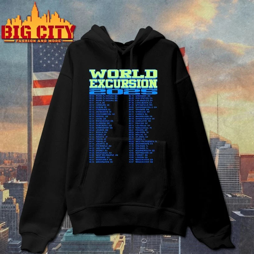 State Champs World Excursion 2025 Tour shirts