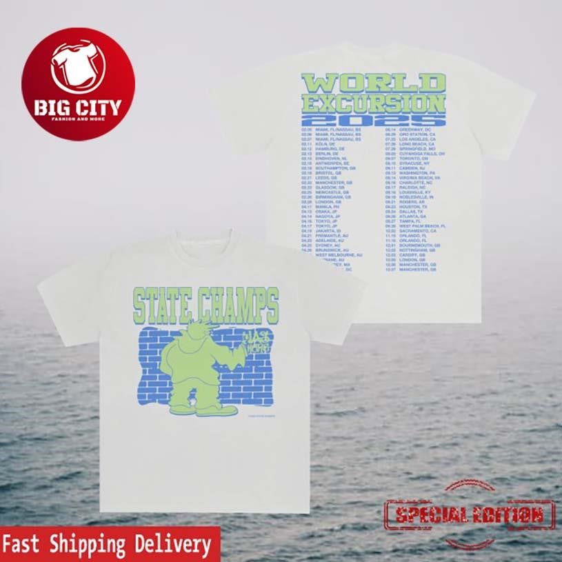 State Champs World Tour Two Sided Shirt