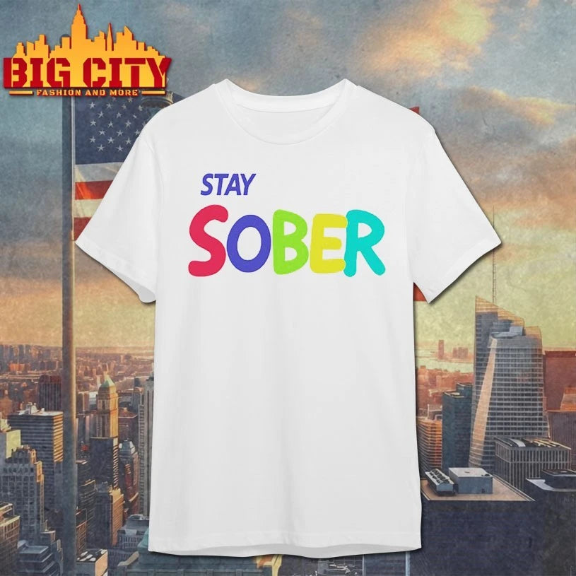 Stay Sober Gaming White Shirt
