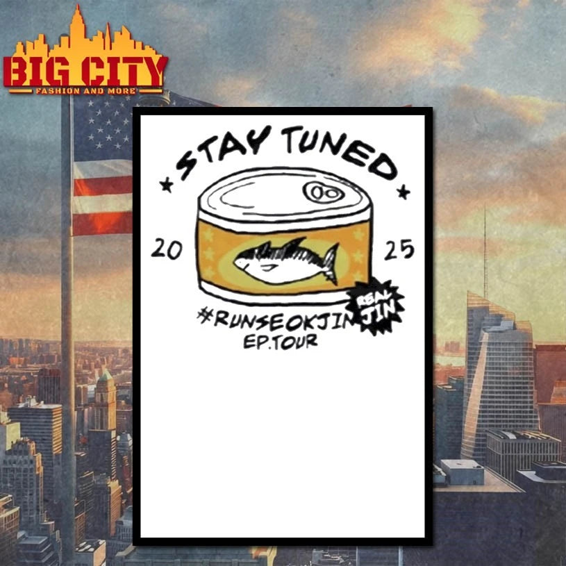 Stay Tuned RunseokJin ep Tour Real Jin 2025 shirt