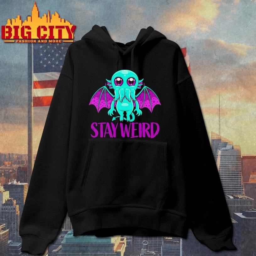 Stay Weird Cute Cthulhu Shirt