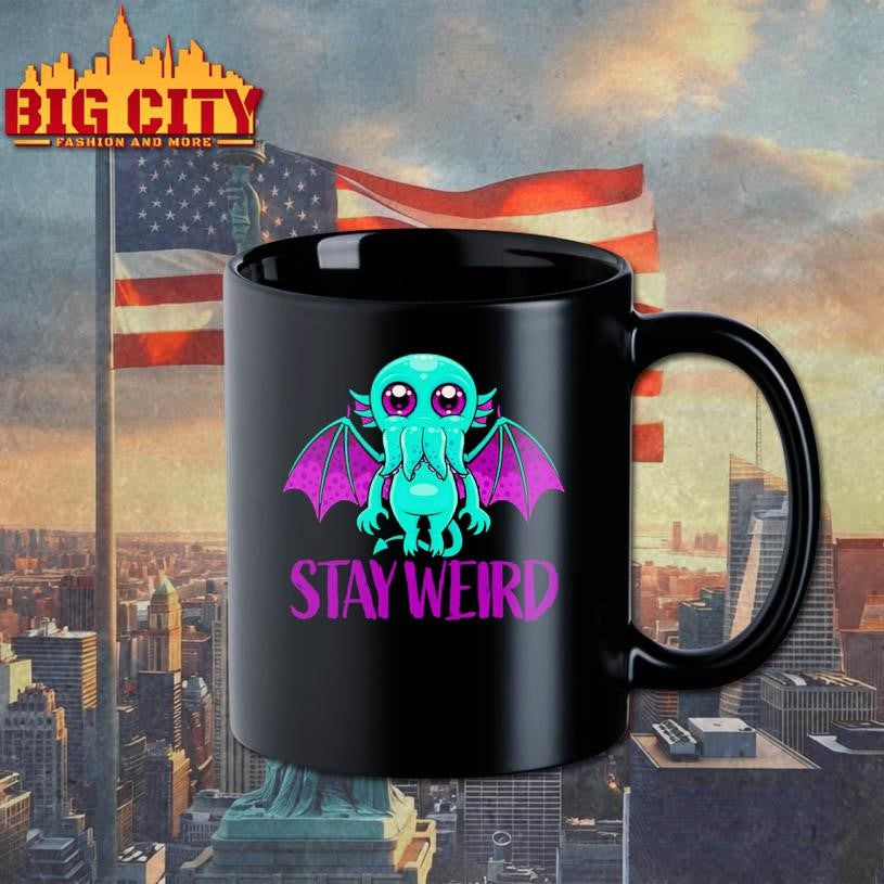 Stay Weird Cute Cthulhu Shirt