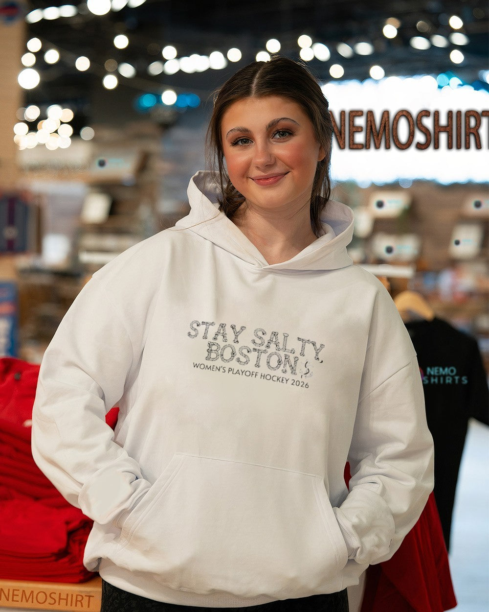 Stay salty Boston Fleet women’s playoff hockey 2026 shirt