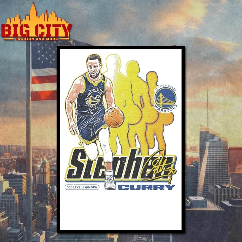 Steph Curry Golden State Warriors signature shirt