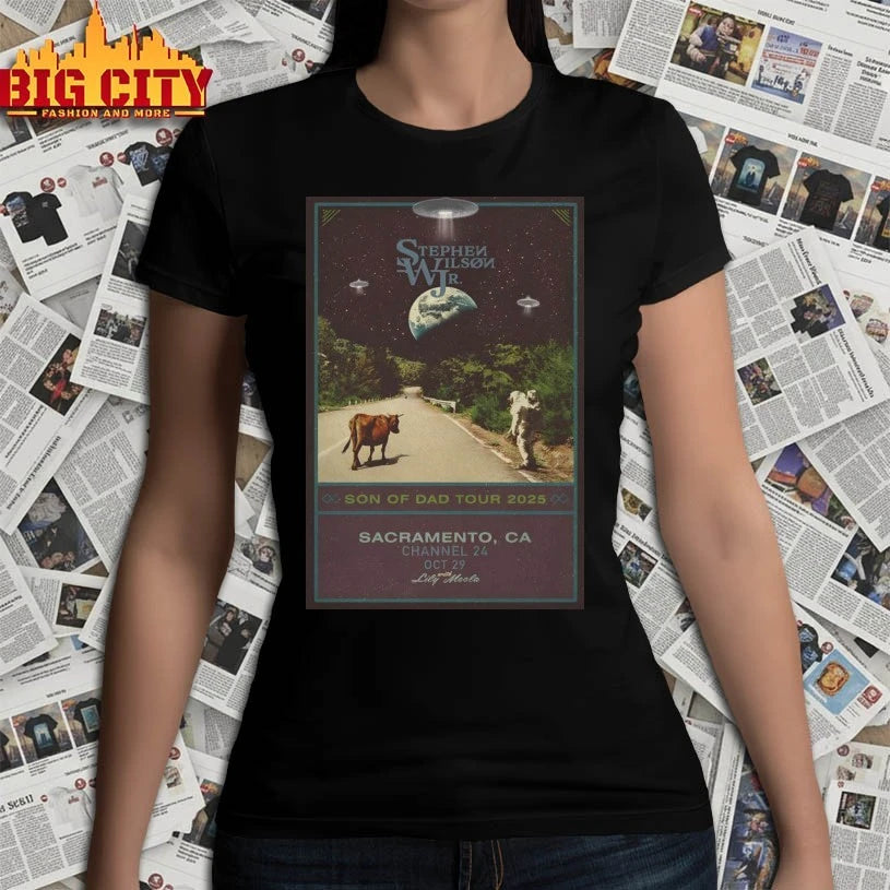 Stephen Wilson JR. Oct 29 2025 Sacramento Tour Poster shirt