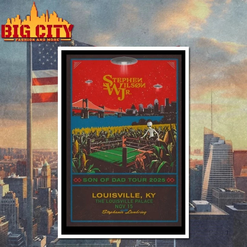 Stephen Wilson Jr Son of Dad Louisville Nov 15 2025 Poster shirt