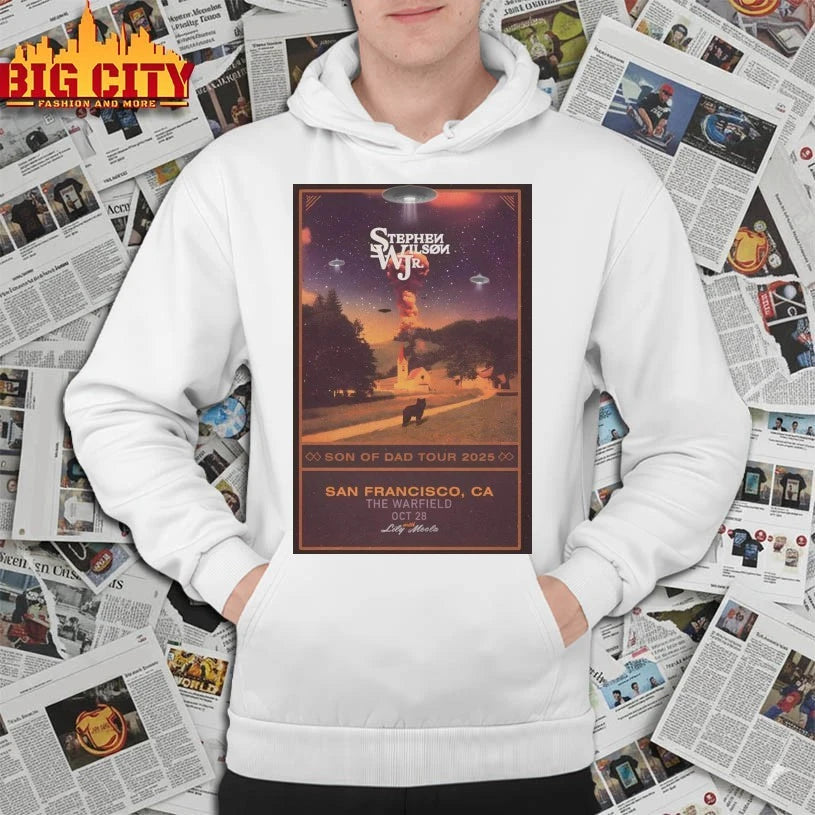 Stephen Wilson Jr. Fall Tour 2025 San Francisco Poster shirt