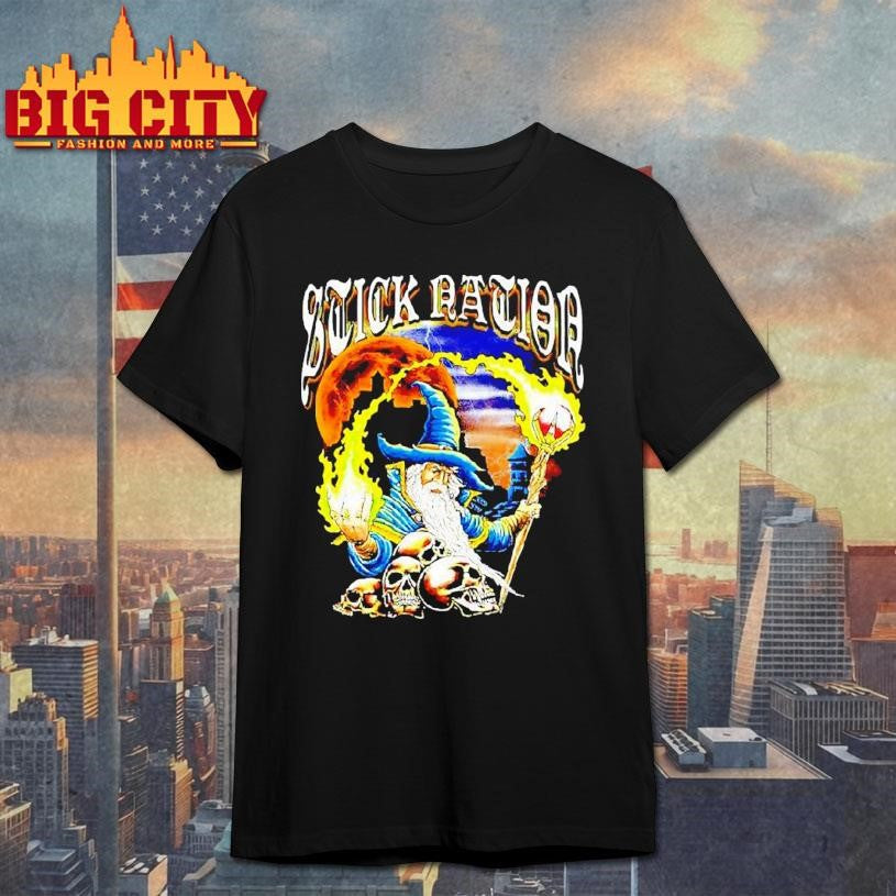 Stick Ration Wizard Skulls Shirt