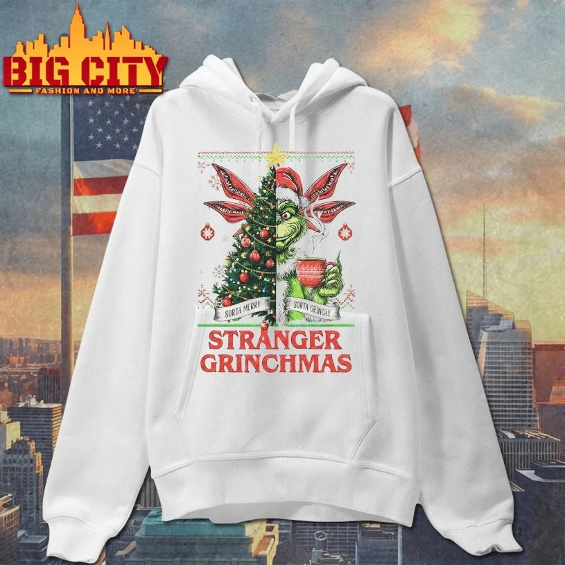 Stranger Grinchmas Sorta Merry Sorta Grinchy shirt