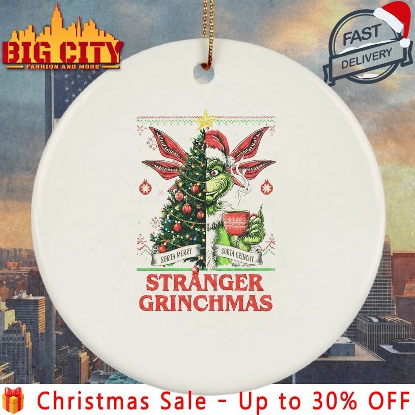 Stranger Grinchmas Sorta Merry Sorta Grinchy shirt