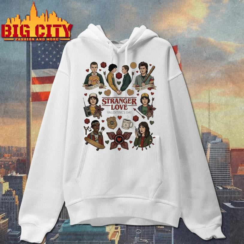 Stranger love valentine day design Shirt