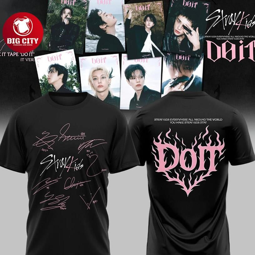 Stray Kids DO IT 2025 Two Sided Shirt