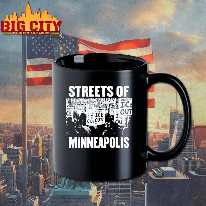 Streets of Minneapolis Bruce Springsteen Shirt