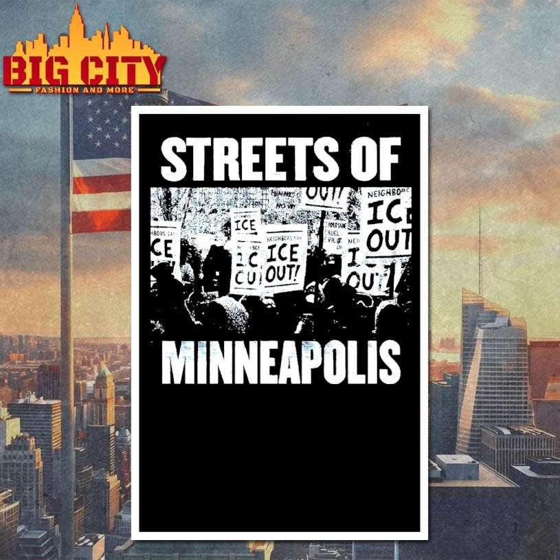 Streets of Minneapolis Bruce Springsteen Shirt