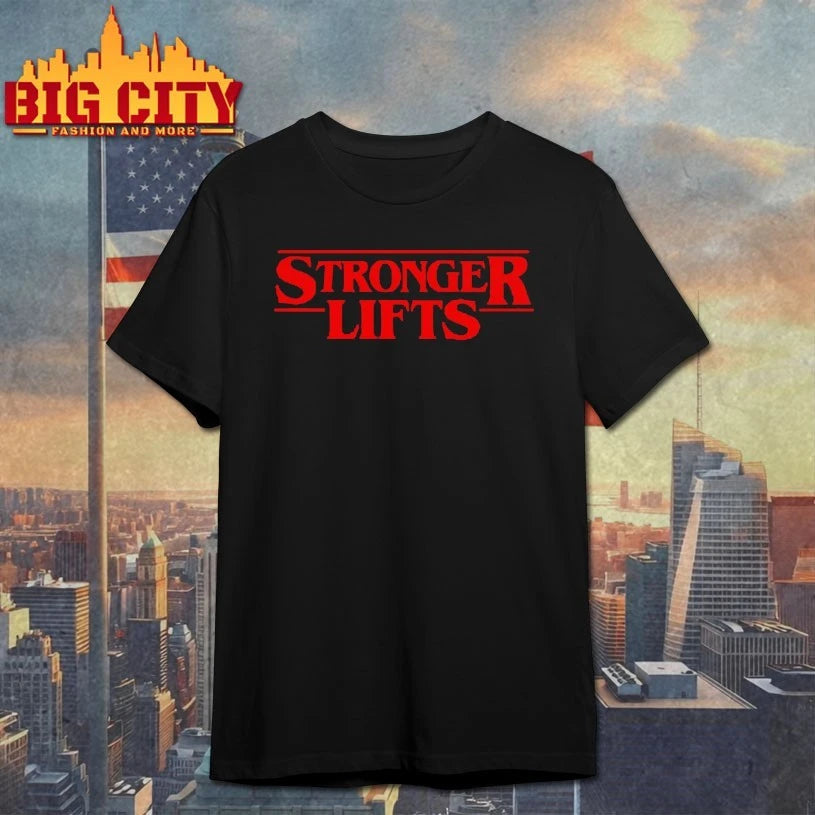 Stronger lifts x stranger thing shirt