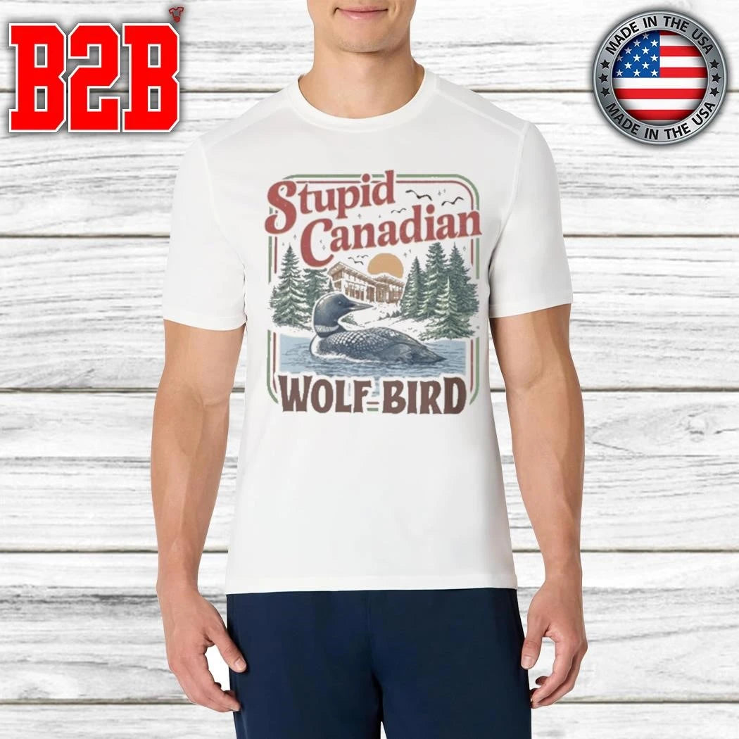 Stupid Canadian Wolf Bird Heated Rivalry Inspired Shirt