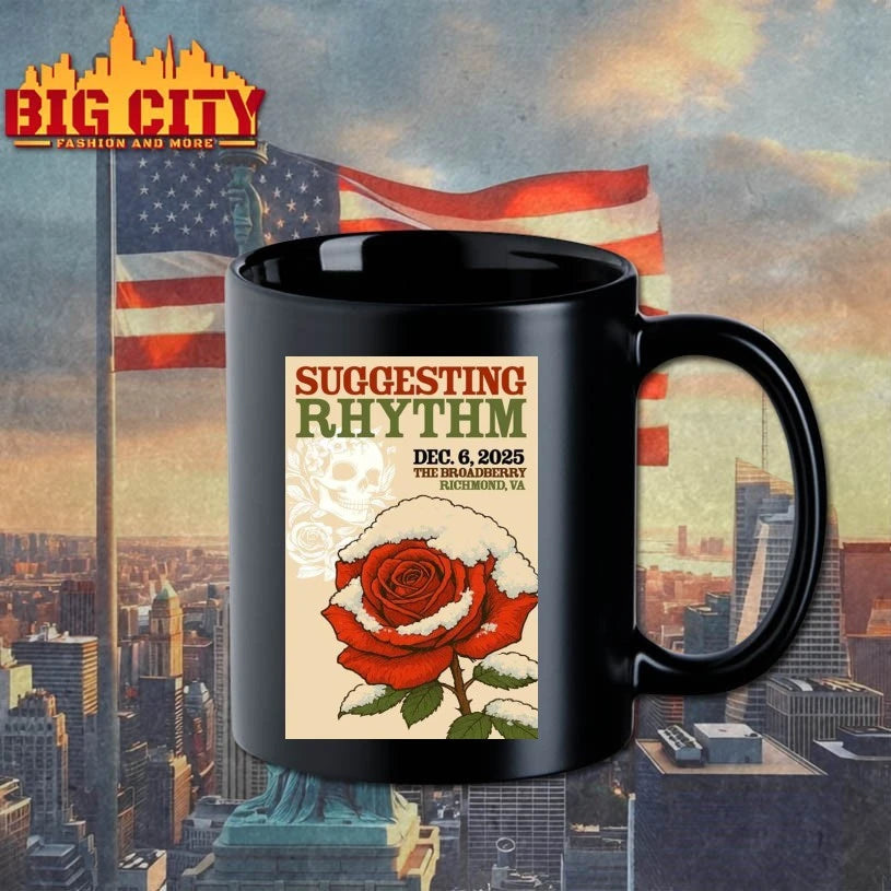Suggesting Rhythm The Broadberry December 6 2025 Show Poster shirt