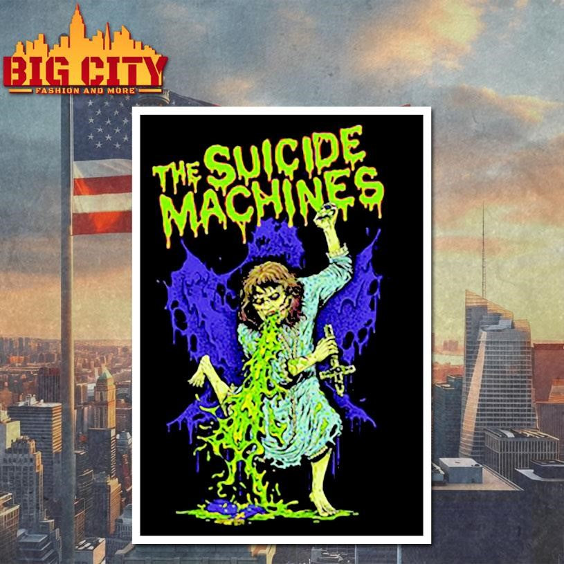 Suicide Machines Skanking Regan Halloween 2025 Shirt