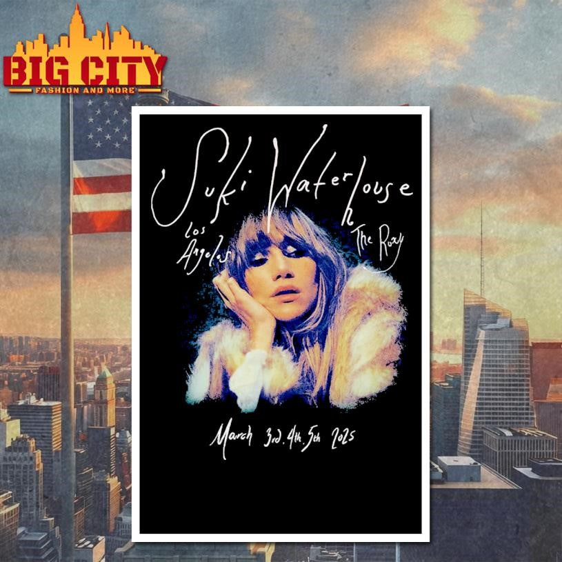 Suki Waterhouse The Roxy 2025 Los Angeles Shirt