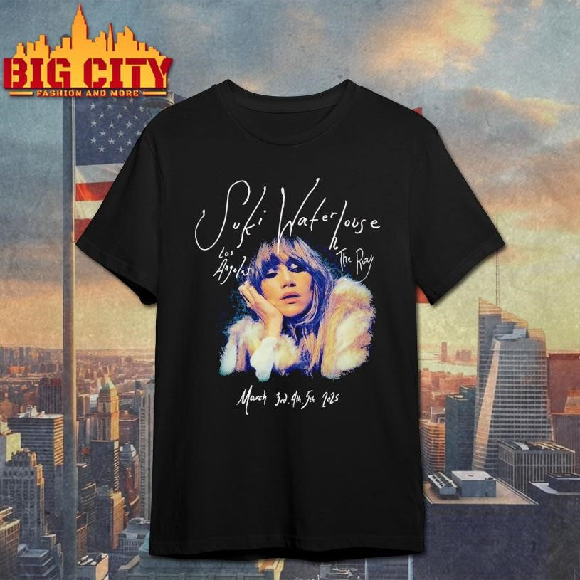 Suki Waterhouse The Roxy 2025 Los Angeles Shirt