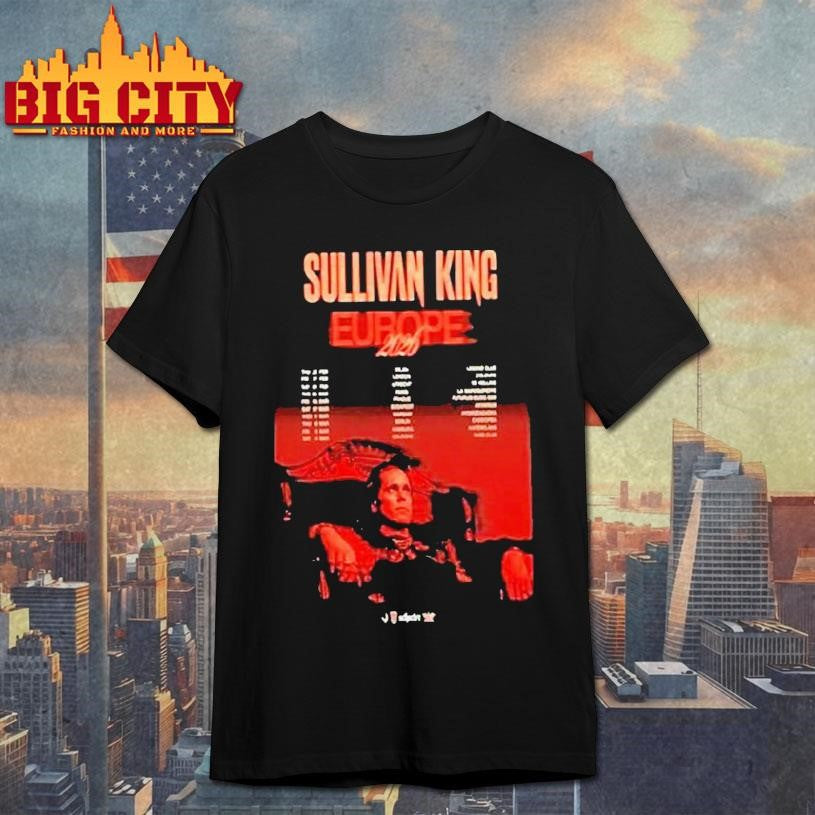 Sullivan King Europe 2026 Tour Shirt