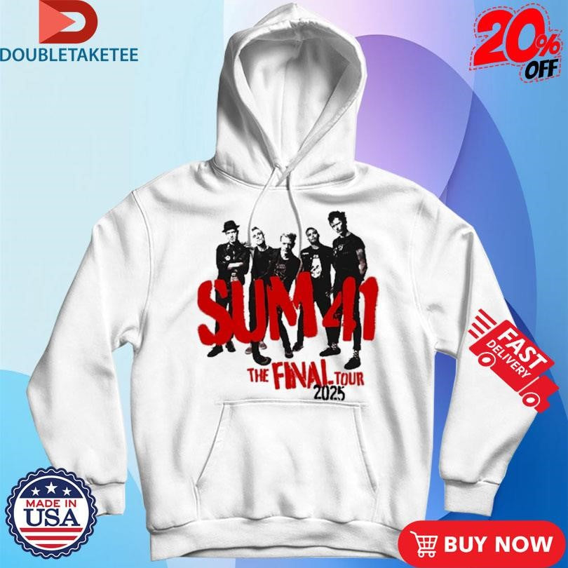 Sum 41 The Final Tour Of The Setting Sum 2025 Shirts