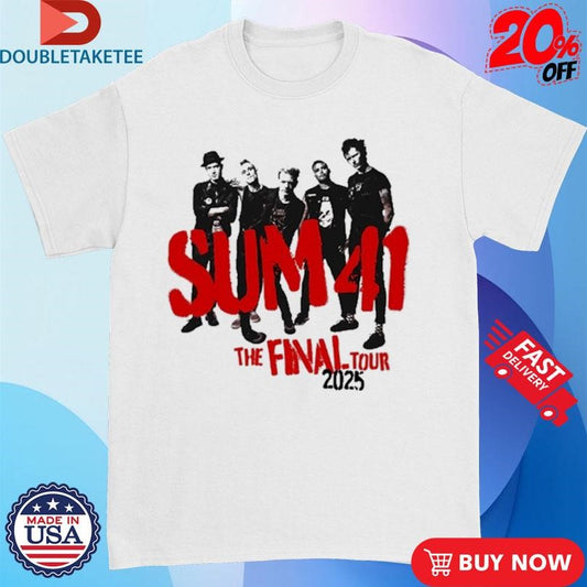 Sum 41 The Final Tour Of The Setting Sum 2025 Shirts