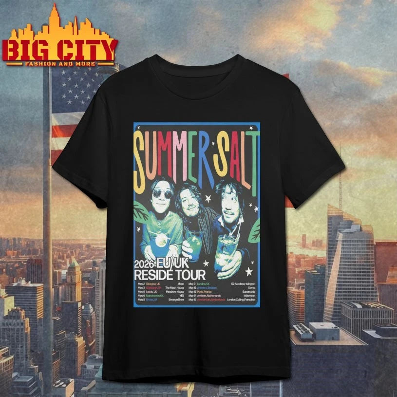 Summer Salt EU-UK 26 Tour Poster shirt