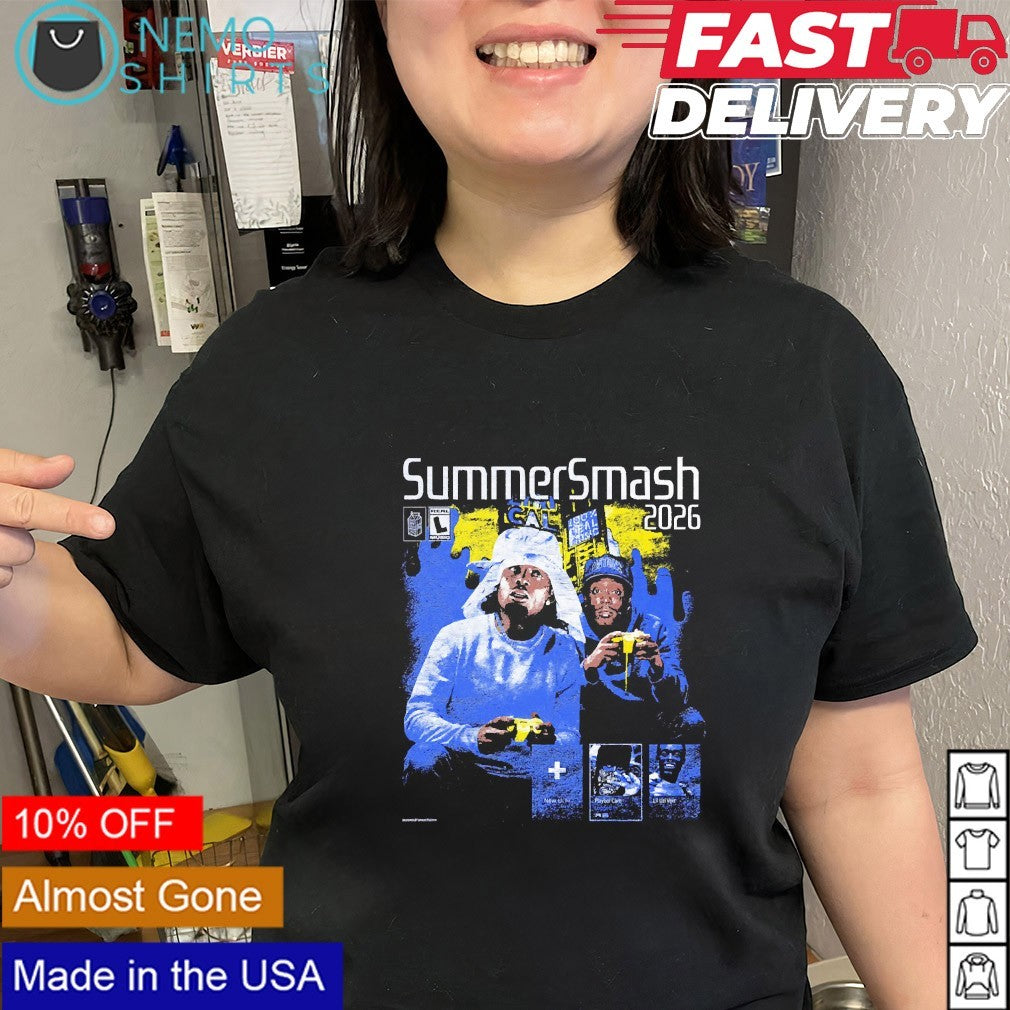 SummerSmash 2026 Playboi Carti and Lil Uzi Vert shirt