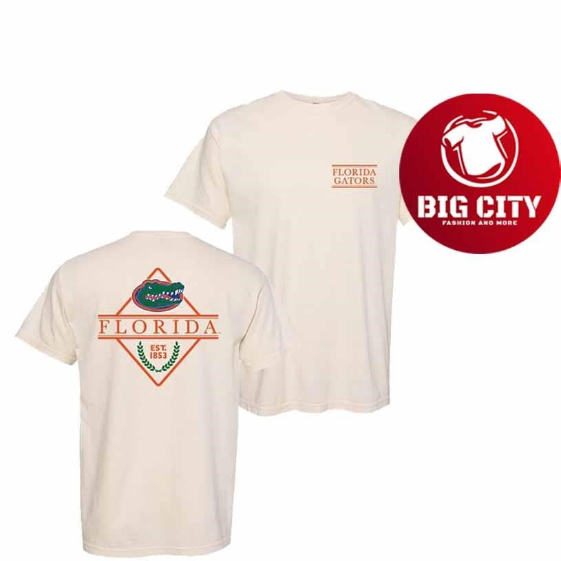 Summit Sportswear Florida Gators Womens Ivory Ivy League Shirt