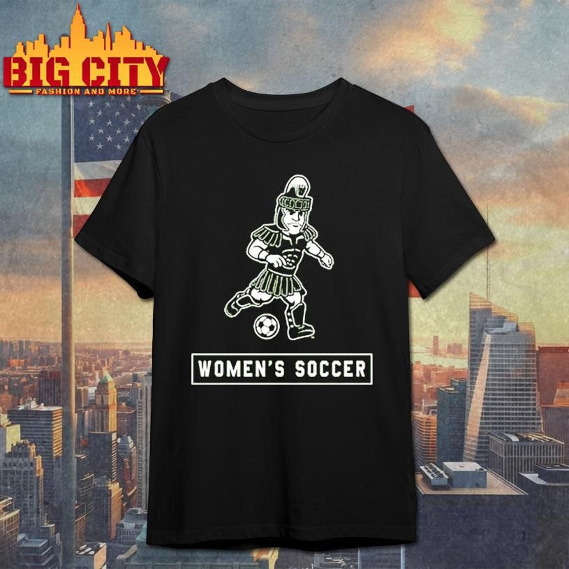 Summit Sportswear Michigan State Spartans Youth Sparty Playing Soccer Shirt