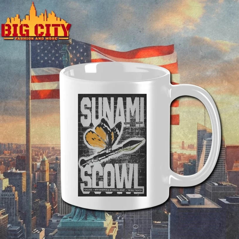 Sunami And Scowl At Nile Theater On Oct 16 2025 Poster Shirt