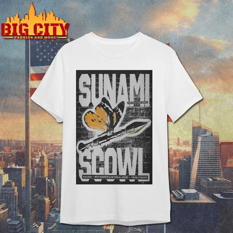 Sunami And Scowl At Nile Theater On Oct 16 2025 Poster Shirt