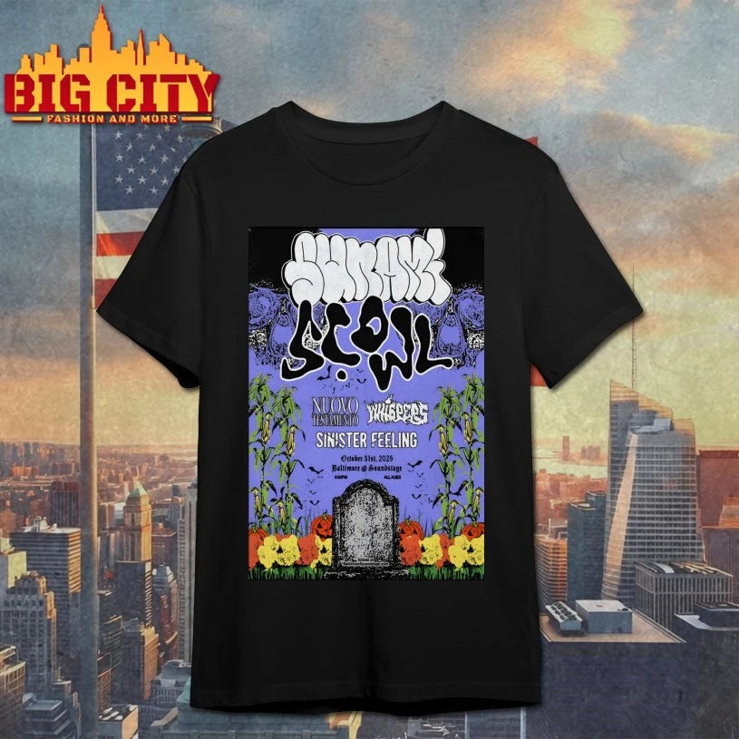 Sunami And Scowl Baltimore MD Oct 31 2025 Poster Shirt