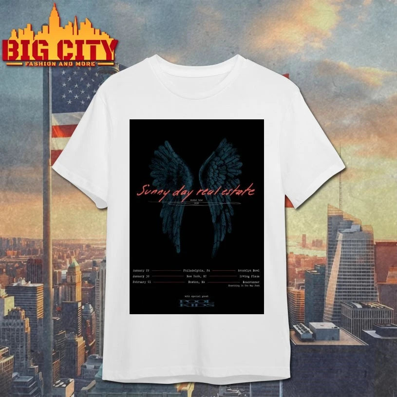 Sunny Day Real Estate Feb 1 2025 Boston MA Poster shirt