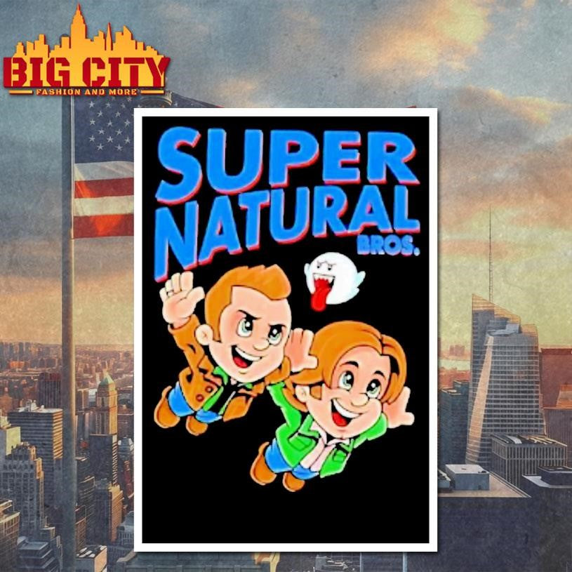 Super Natural Bros Graphic Shirt