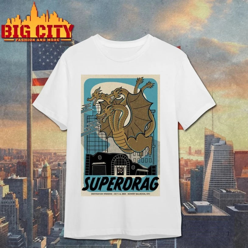 Superdrag October 3-4, 2025 Bowery Ballroom. New York, NY Poster shirt