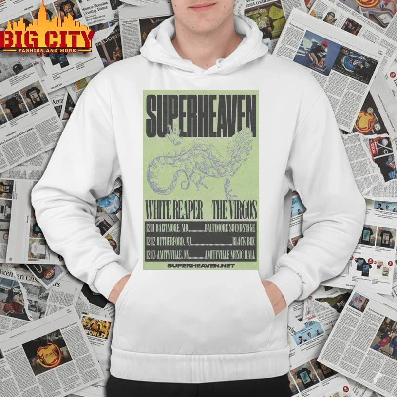 Superheaven Show Baltimore, Long Island 2025 Poster shirt