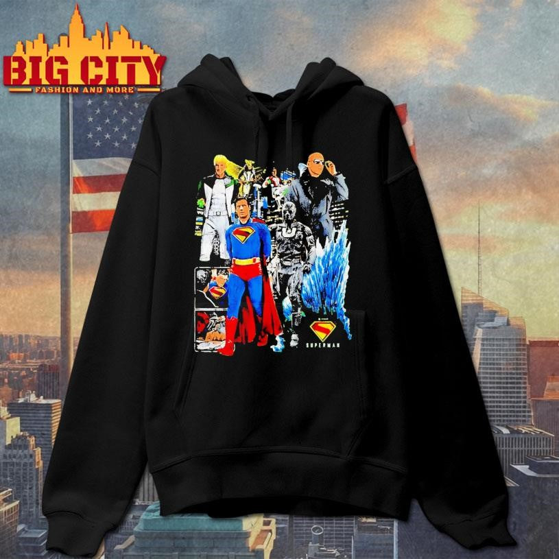 Superman Characters Movie Shirt