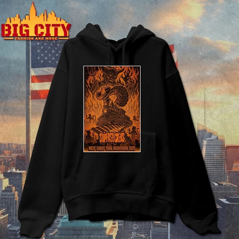 Supersuckers West Coast Show Rocktober Poster Shirt