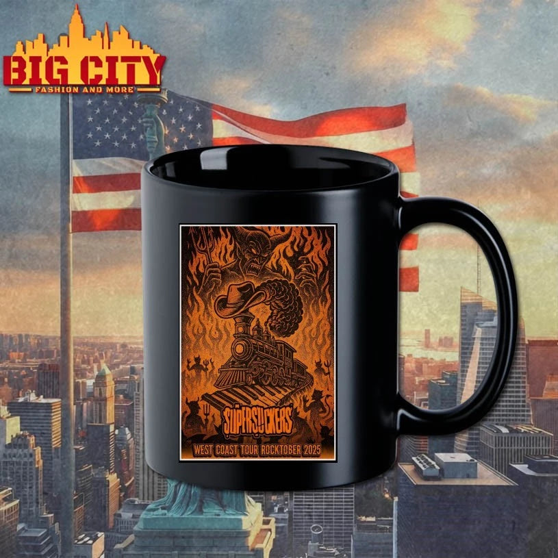 Supersuckers West Coast Show Rocktober Poster Shirt
