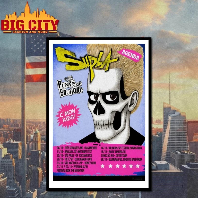 Supla C’mmon kids! 2025 Tour Poster Shirt