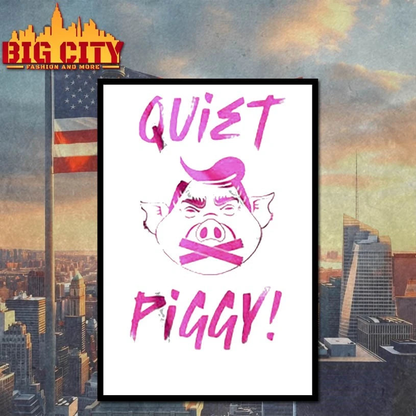 Support Women Quiet Piggy shirt