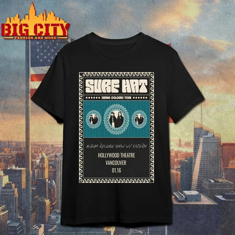 Surf Hat Jan 16 2026 Hollywood Theatre Vancouver BC Poster shirt