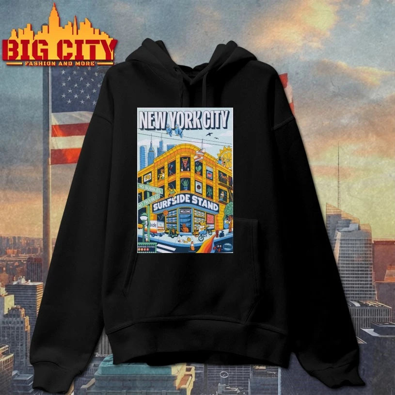 Surfside Stand 2025 New York City Poster Shirt
