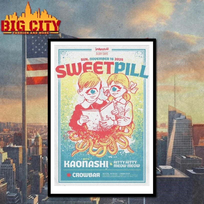 Sweet Pill Tampa Tour On Nov 16 2025 Poster Shirt
