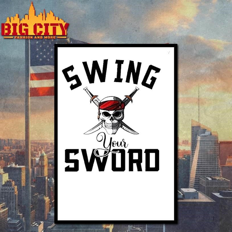 Swing Your Sword Hall State Rip Mike Coach Rest In Peace Shirt