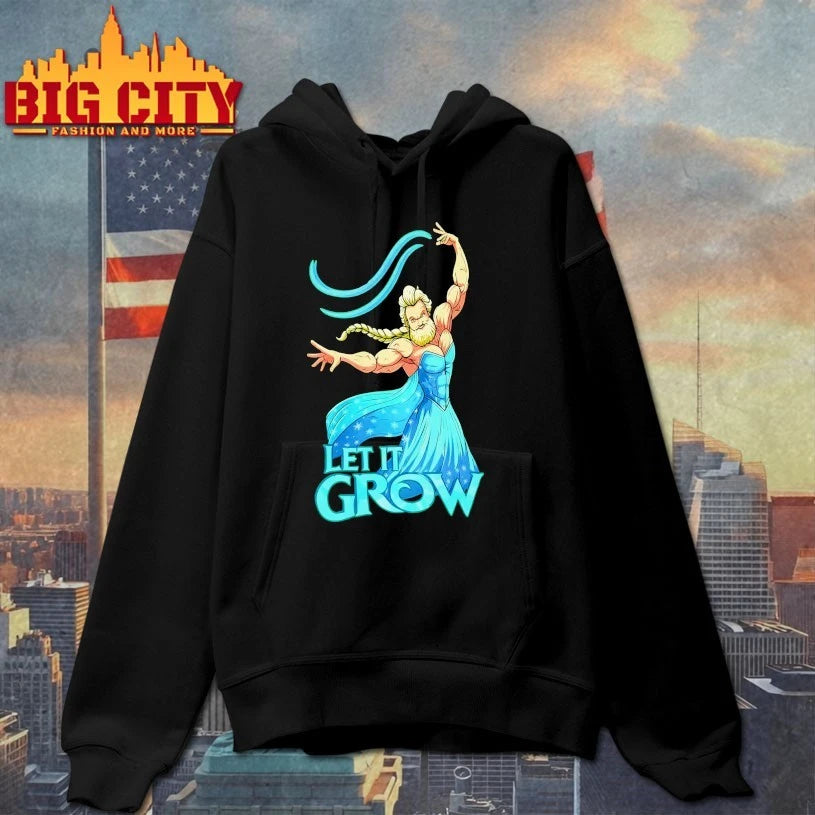 Swollen Let It Grow Elsa Frozen Parody shirt